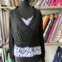 That's a Wrap - Review of the Tilly & The Buttons Pearl Wrap Cardigan