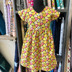 Sewing Pattern Review: Waves & Wild Child's Kinjarling Dress
