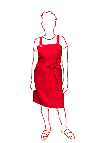 Alice & Co: Adele Apron Dress Sewing Pattern (PDF Only)