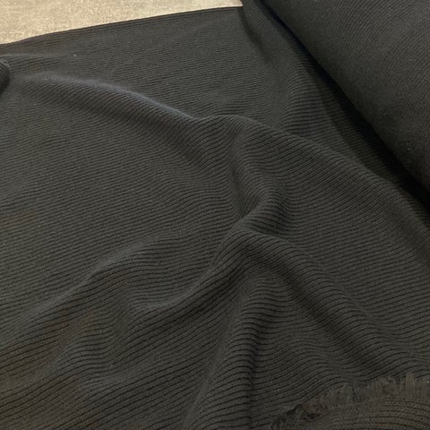 Recycled Cotton Knit Black