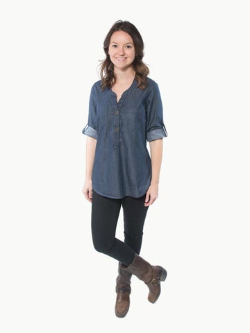 Hey June Handmade: The Cheyenne Tunic Sewing Pattern (PDF Only)