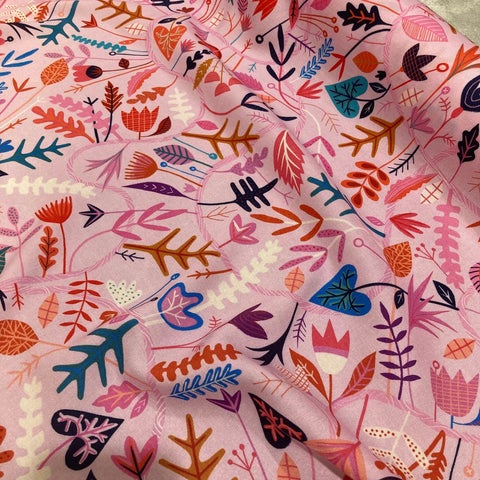 Circle Line Rayons by Rachel Parker for Dashwood Studio: Seasons Pink