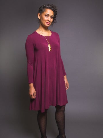 Closet Core Patterns: Ebony T-Shirt & Dress Sewing Pattern