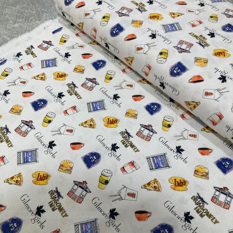Camelot Fabrics: Gilmore Girls Soft Wash Memories