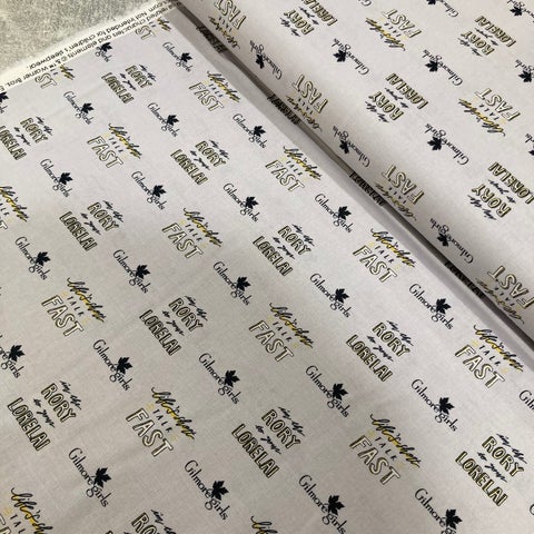 Camelot Fabrics: Gilmore Girls Life's Short