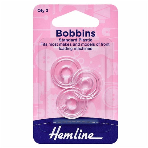 Hemline Plastic Bobbin: Universal/Class 15K