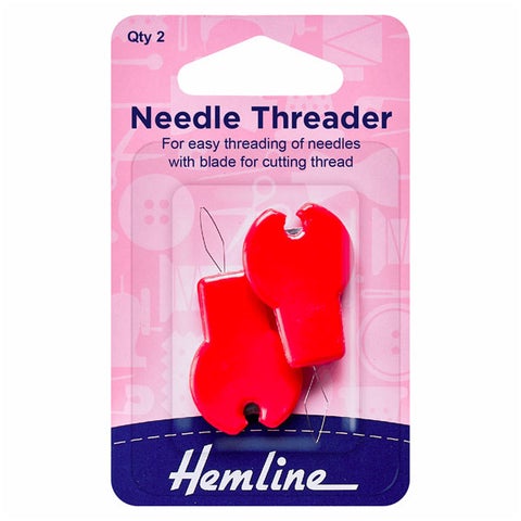 Hemline Needle Threader With Cutter