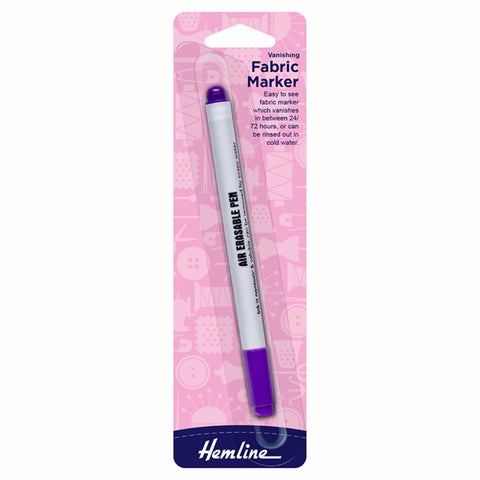 Hemline Fabric Marker: Vanishing
