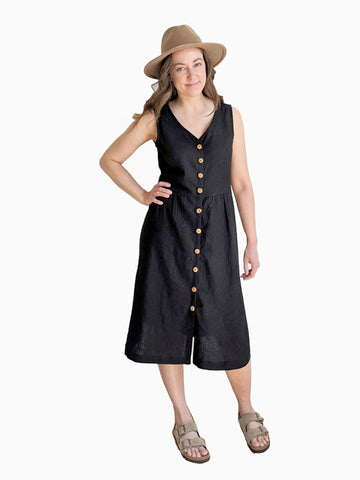 Hey June Handmade: Marseille Dress Sewing Pattern (US Size 0-20 B Cup) (PDF Only)