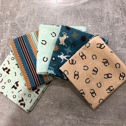 Riley Blake: Boots & Spurs - Fat Quarter Bundle