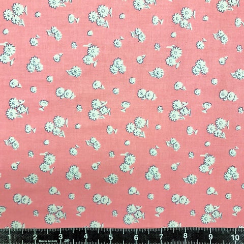 Liberty Fabrics: The English Garden - Tumbling Daisy (Pink)