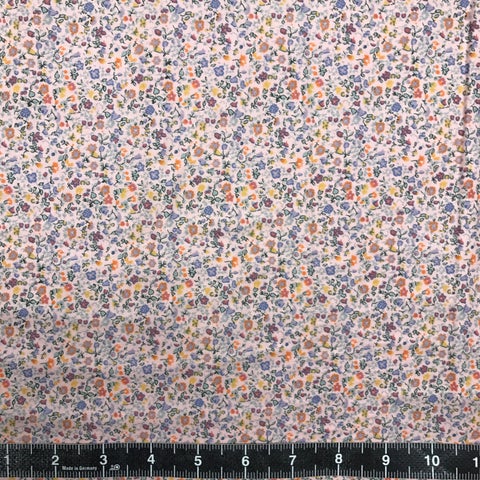 0.67m Bolt End Liberty Fabrics: The English Garden - Newland Large (Pink)