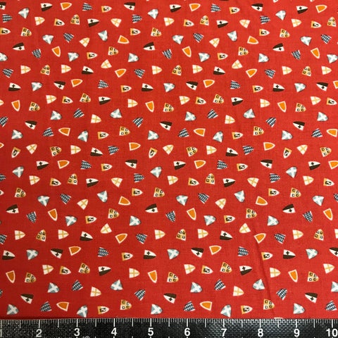 Riley Blake: Lancelot Shields Red