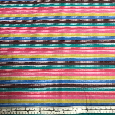 Blend Fabrics: Fiesta - Pinata Stripe Pink