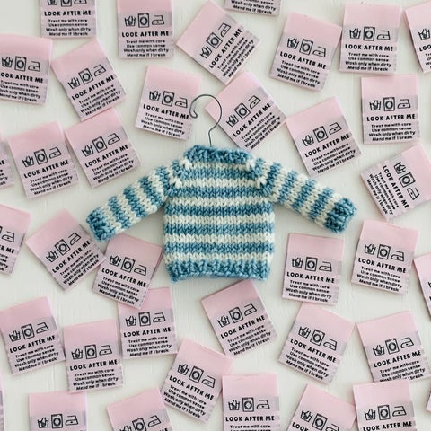 Kylie and the Machine: "Look After Me" Woven Labels - Pack of 10