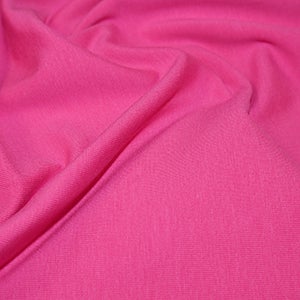 John Louden: Mediumweight Plain Jersey - Fuchsia