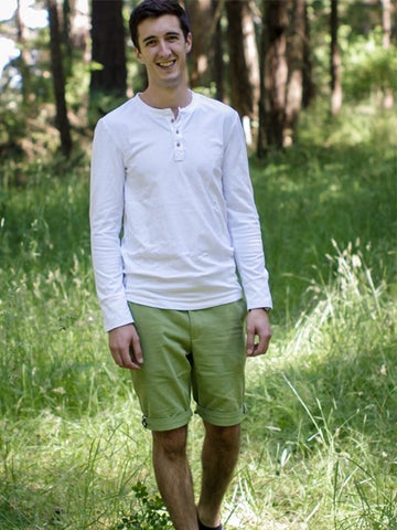 Thread Theory: Men's Strathcona Henley Sewing Pattern