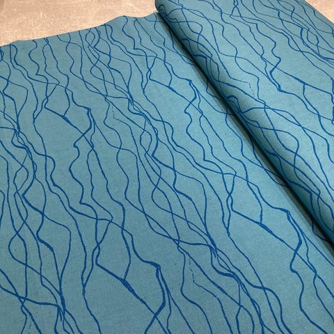 Robert Kaufman Quarry Trail Cotton/Linen - Teal