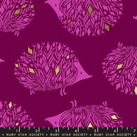 Ruby Star Society - Darlings 2019: Prickles Purple Velvet (Collaborative Collection)