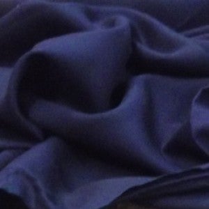 0.6m Bolt End - Viscose Challis - Navy