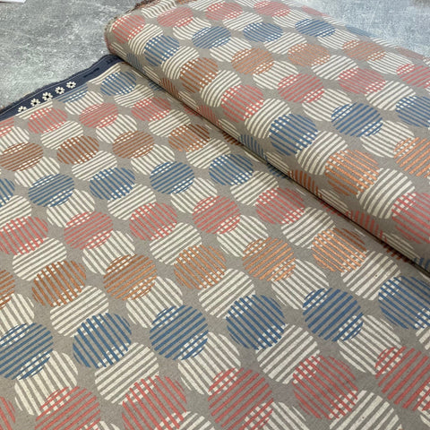 Ruby Star Society - Unruly Nature Cotton/Linen Canvas - Geometric Dot Dove