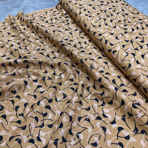 Atelier Brunette: Windy Mustard Viscose EcoVero