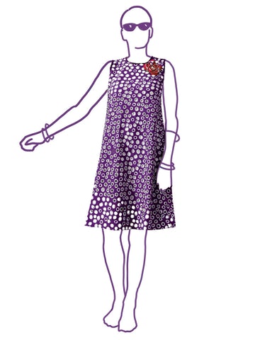 Alice & Co: Komodo Triangle Dress Sewing Pattern (PDF Only)