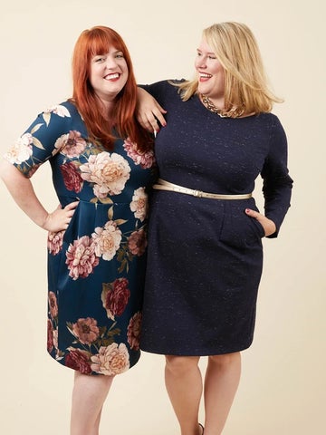 Cashmerette: Rivermont Dress & Top Sewing Pattern