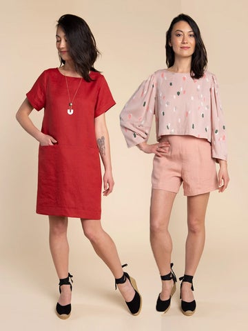 Closet Core Patterns: Cielo Top & Dress Sewing Pattern