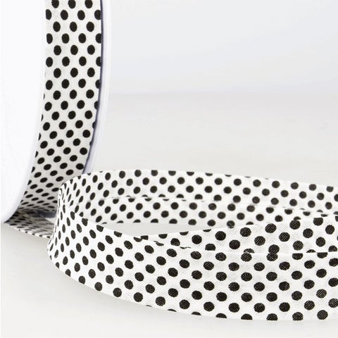 Cotton Dot Bias Binding: 20mm