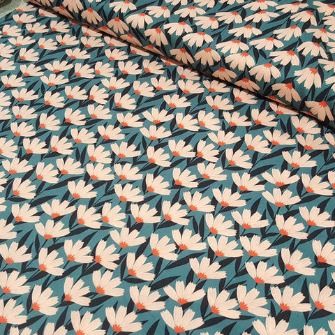 Dashwood Studio Bold & Bloom  Fan Flower - Teal