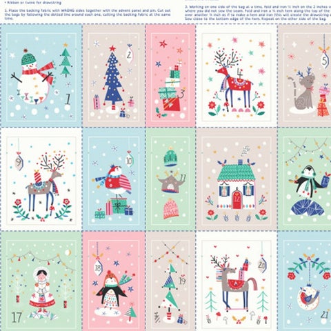Dashwood Studio Advent Panel - Merry & Bright