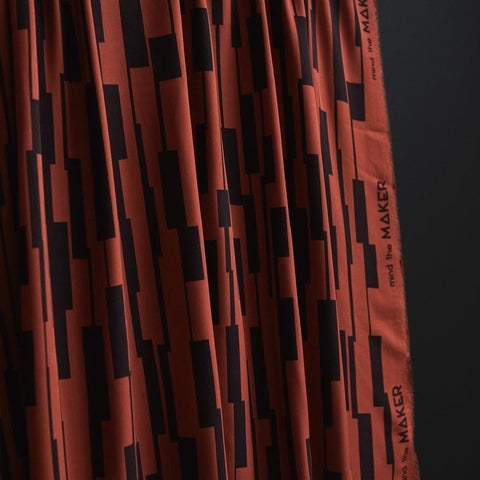 0.4m Bolt End Mind The MAKER: Un-Square - Sienna Lenzing Ecovero Viscose