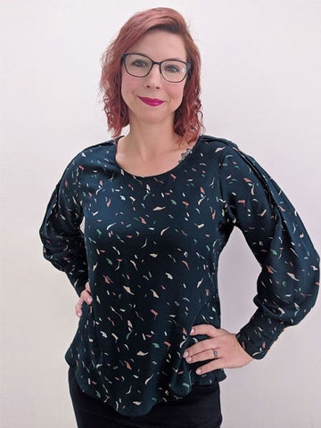 Experimental Space Patterns: Josie Blouse Sewing Pattern