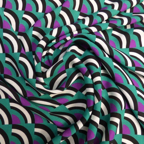 Lady McElroy: Retro Geomex - Green