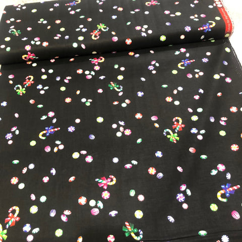 Robert Kaufman - Glow Quilting Cotton - Candy Cane