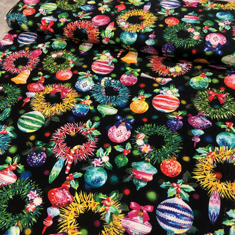 Robert Kaufman - Glow Quilting Cotton - Baubles