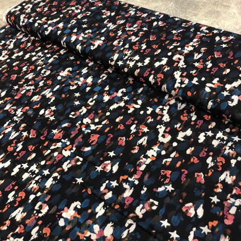 Dashwood Studio: Flourish Ace Cotton Lawn - Dark