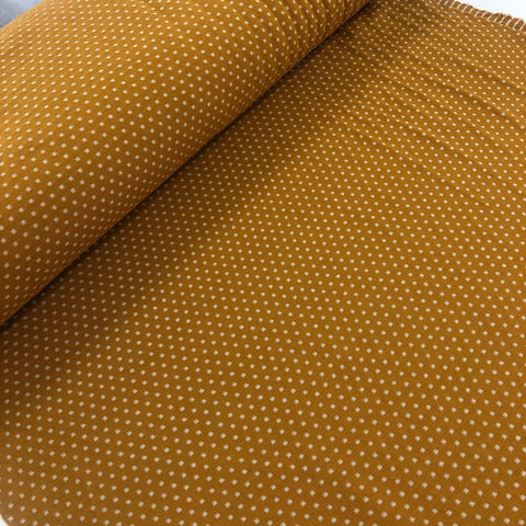 1.2m Bolt End Double Layered Jersey Ochre
