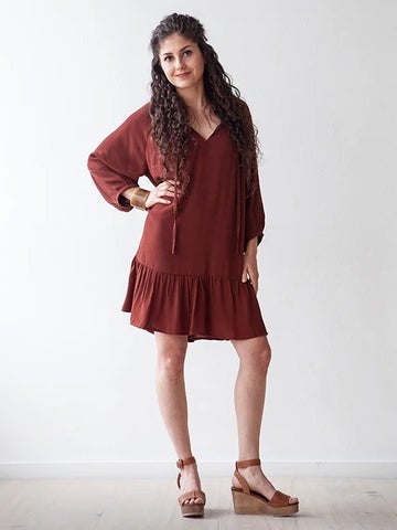 True Bias: Roscoe Blouse & Dress Sewing Pattern