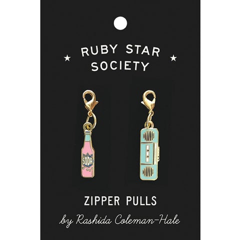 Ruby Star Society Zipper Pulls by Rashida Coleman-Hale